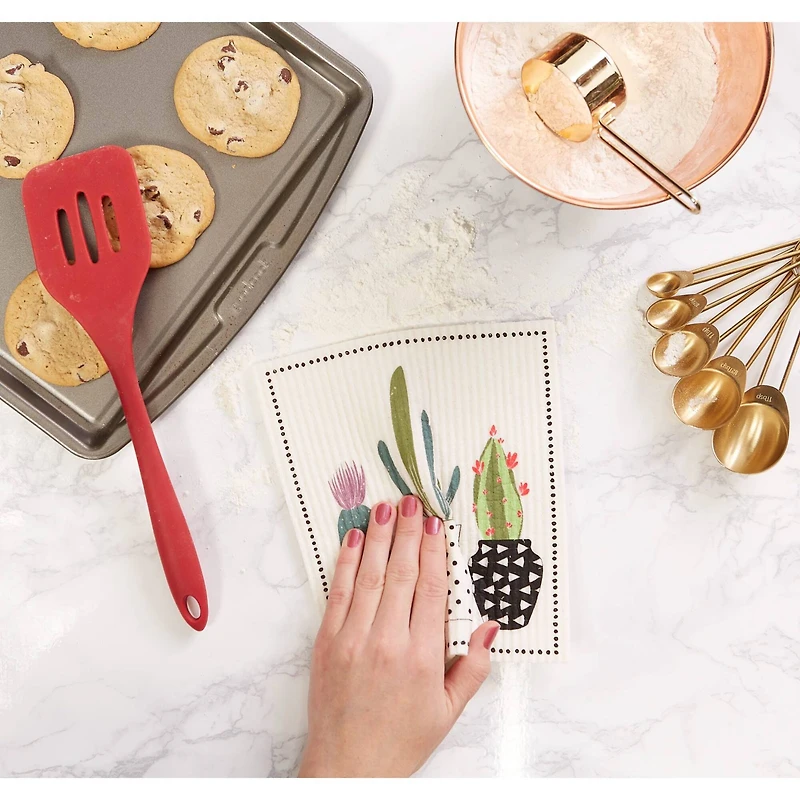 DII® Succulents Swedish Dishcloth, 3ct.