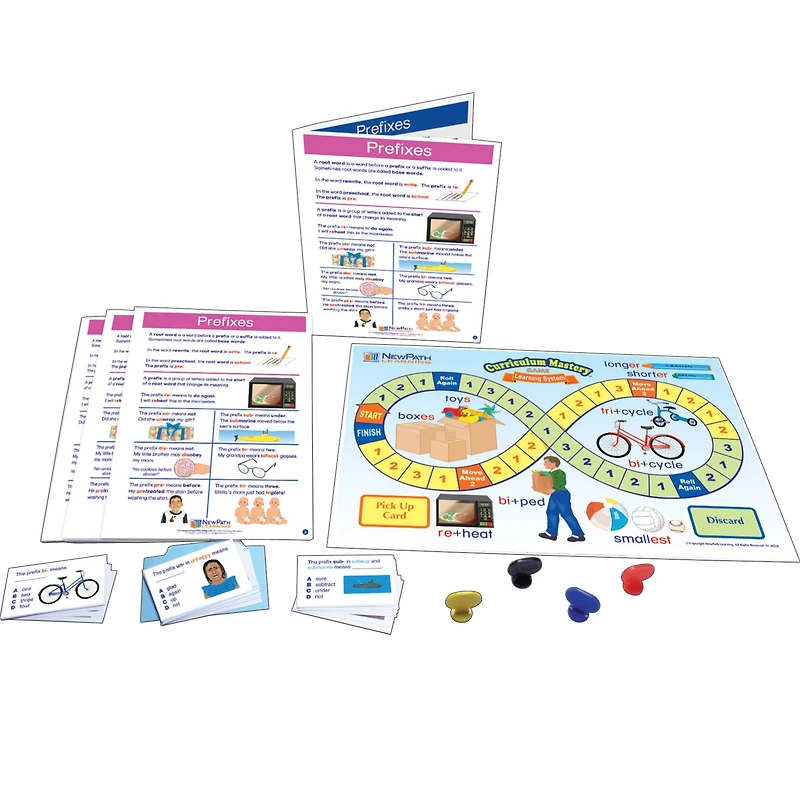 New Path Learning® Prefixes Learning Center Game