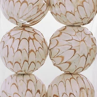 4" Natural Dried Floral Sola Ball Vase Filler Set