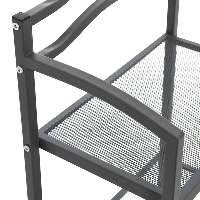 Household Essentials 3-Tier Metal Bathroom Storage Shelf