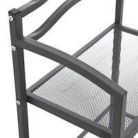 Household Essentials 3-Tier Metal Bathroom Storage Shelf