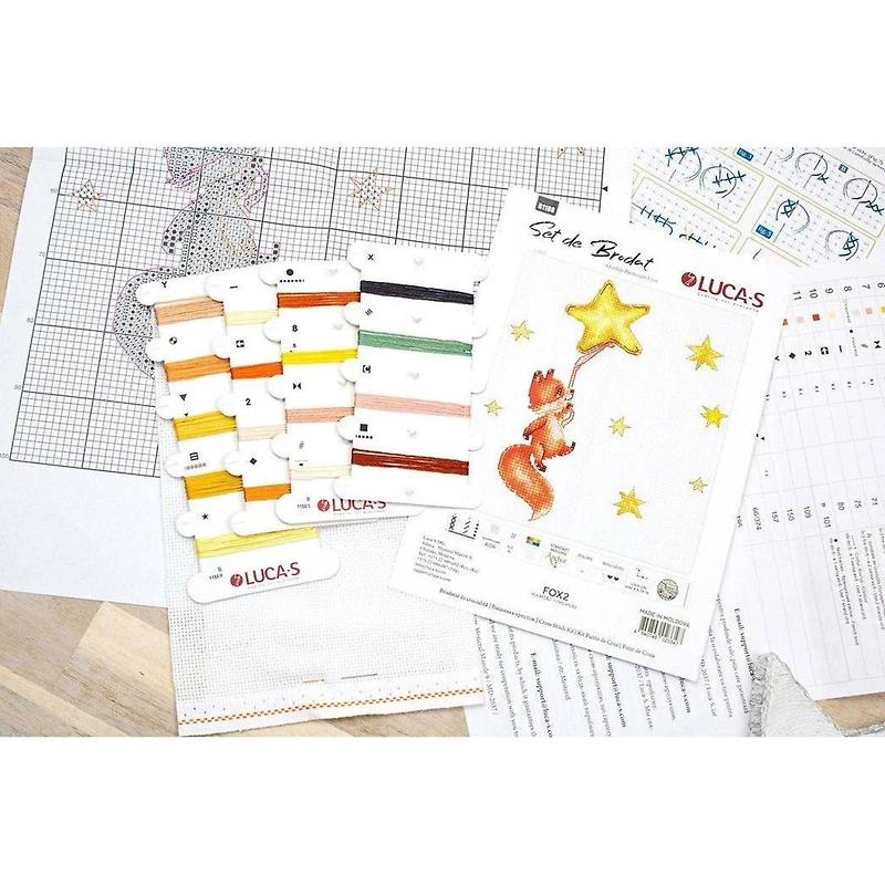 Luca-s Fox 2 Counted Cross Stitch Kit