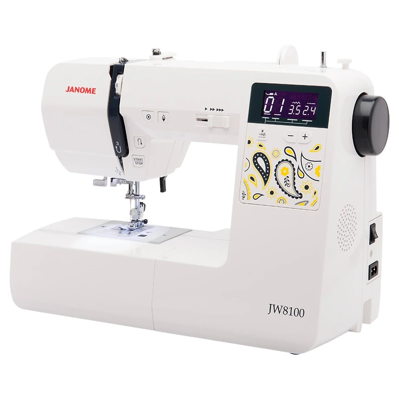Janome JW8100 Computerized Sewing Machine with 100 Stitches