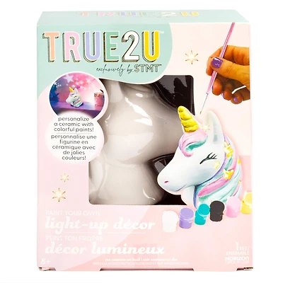STMT™ True2U™ Paint Your Own Light-Up Unicorn Décor