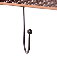 American Art Decor Grand Ole Opry Wooden Cassette Tape Wall Hook Set of 3 - 4" H x 6" L