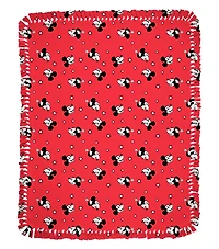 Disney® 72" Mickey & Minnie Quotes No Sew Fleece Throw Kit