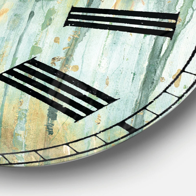 Designart 'The Birch Forest Ii Traditional Wall Clock