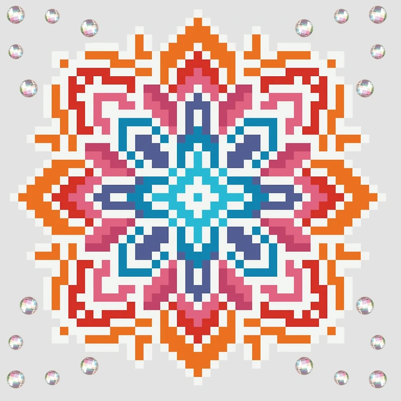 Diamond Dotz® Summer Sparkle Diamond Painting Mini Pillow Artwork Kit