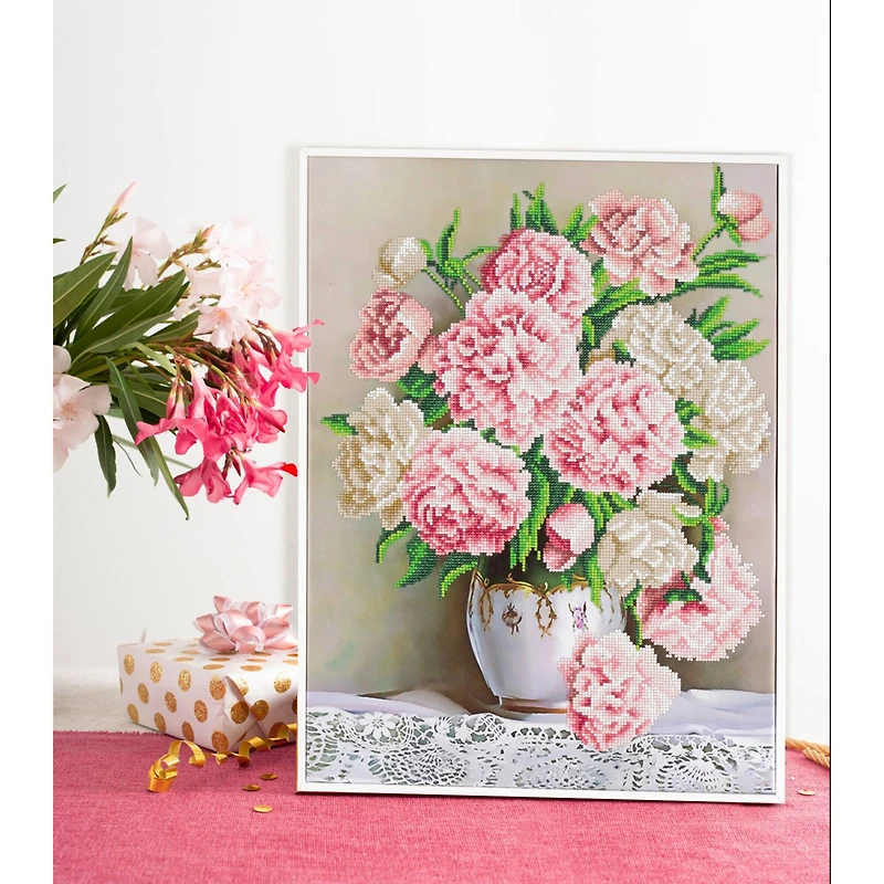 Diamond Dotz® Carnation Bouquet Diamond Painting Kit