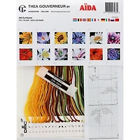 Thea Gouverneur Sunflower Cross Stitch Kit