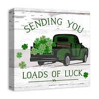 Loads of Luck Truck 16" x 16" Canvas Wall Art