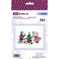 RIOLIS Waiting for a Holiday Cross Stitch Kit
