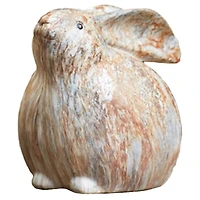 6.5" Marble Design Rabbit Figurine Set