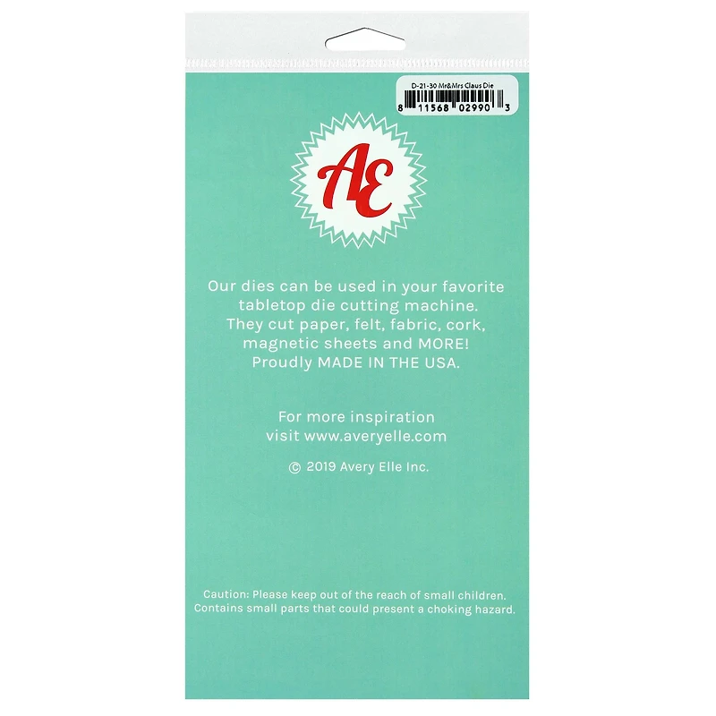 Avery Elle Elle-Ments Mr. & Mrs. Claus Die Set