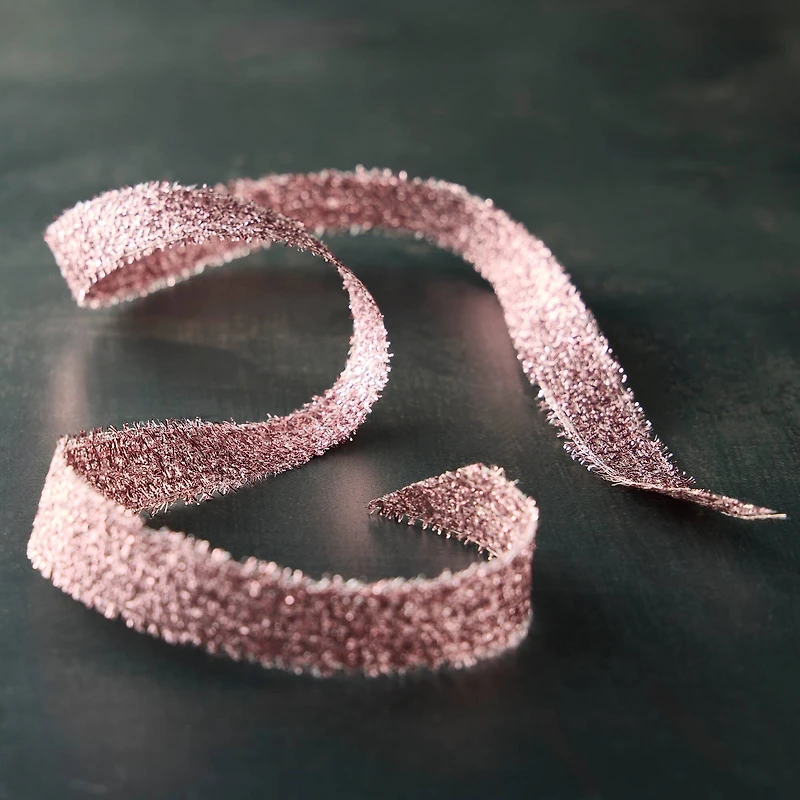 5/8" x 5yd. Rosegold Metallic Ribbon by Celebrate It® Classic