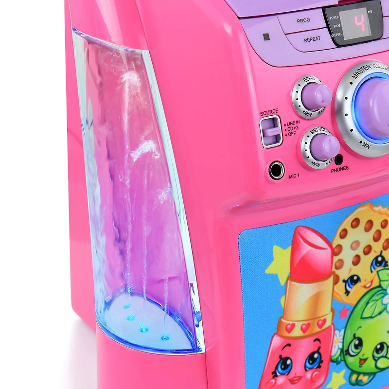 Shopkins Dancing Water Karaoke Machine with Microphone