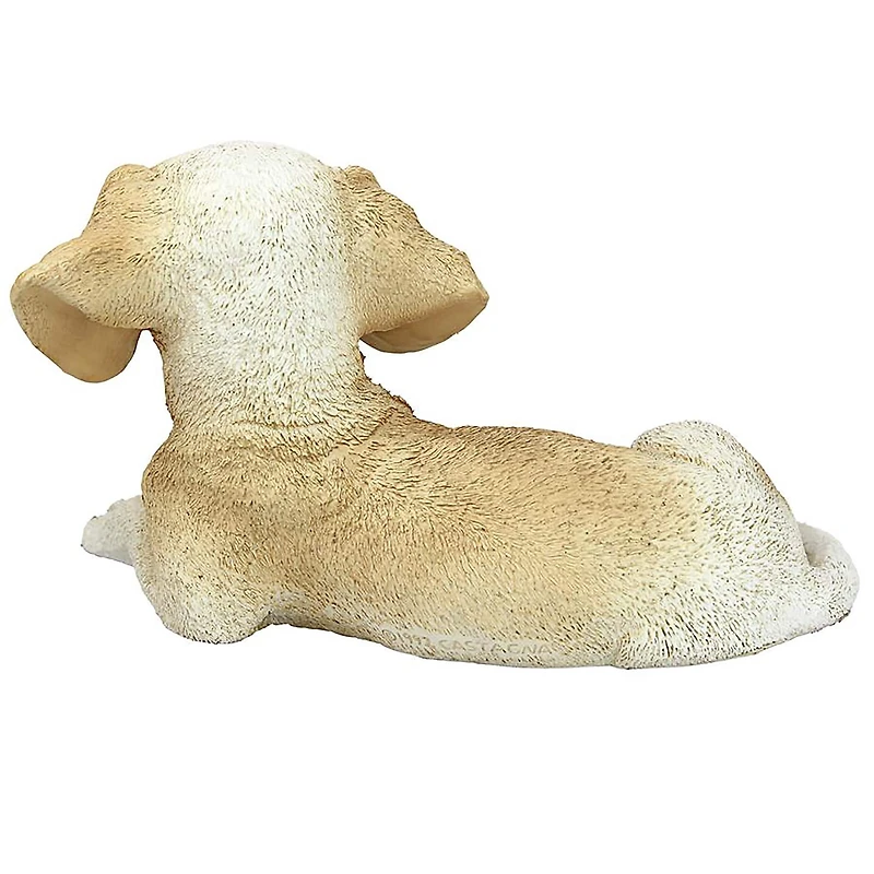 Design Toscano 10" Yellow Labrador Puppy Dog Statue
