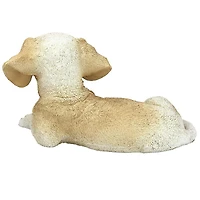 Design Toscano 10" Yellow Labrador Puppy Dog Statue