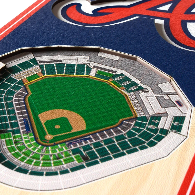 MLB 6" x 19" 3D StadiumView Banner