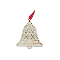 4.25" DIY Wood Quilted Bell Ornament by Make Market®