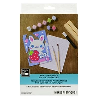 Kawaii Bunny Paint-by-Number Acrylic Surface Kit by Artist's Loft®