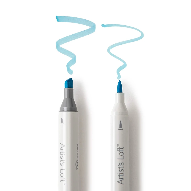 Pastel Level 2 Dual Tip Sketch Marker Set by Artist’s Loft™