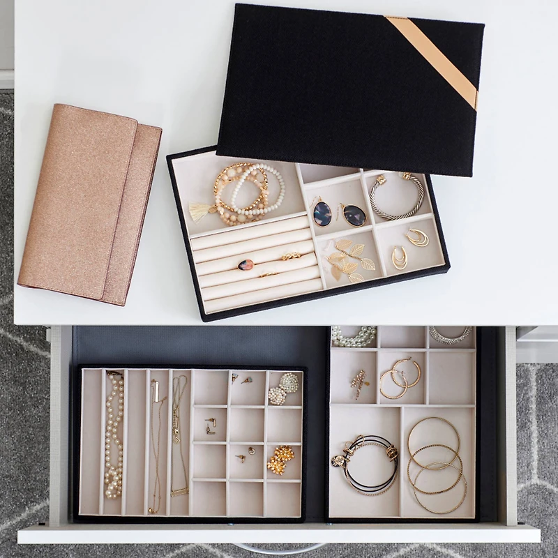 Household Essentials 3-Tier Jewelry Tray