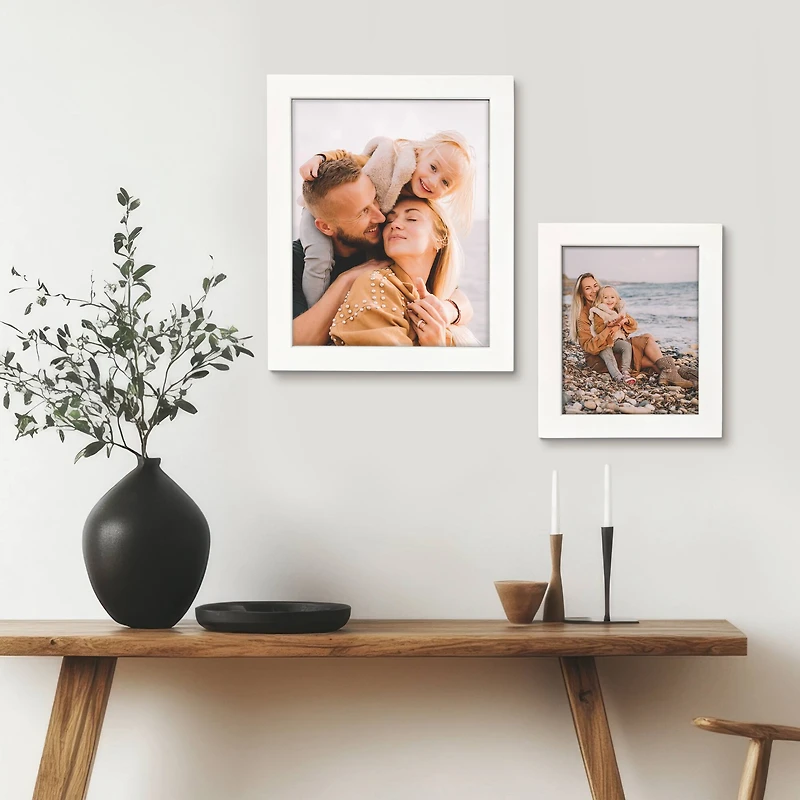 Home 8" x 10" White Flat Frame by Studio Décor®