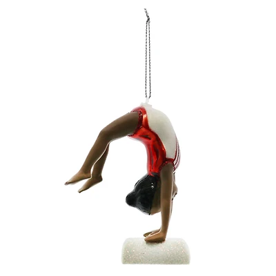 4" Beam Gymnast Glass Ornament by Ashland®