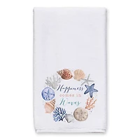 Happiness Comes in Waves Tea Towel Set