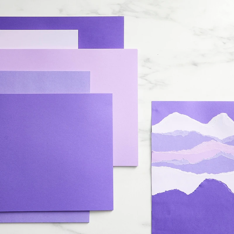 12 Packs: 50 ct. (600 total) Purple Passion 8.5" x 11" Cardstock Paper by Recollections™
