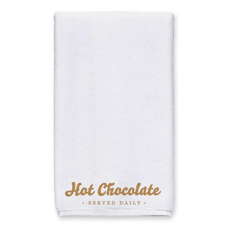 Hot Chocolate Tea Towels - Set of 2