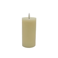 3" x 6" Flickering LED Wax Pillar Candle by Ashland