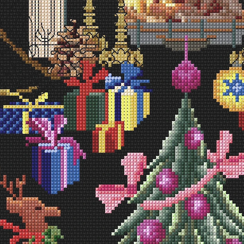 Thea Gouverneur Christmas Design Cross Stitch Kit
