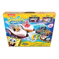 NKOK Spongebob Squarepants Hot Boat Car Race Set