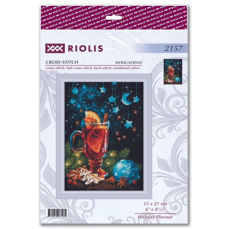 RIOLIS Holiday Flavor Counted Cross Stitch Kit