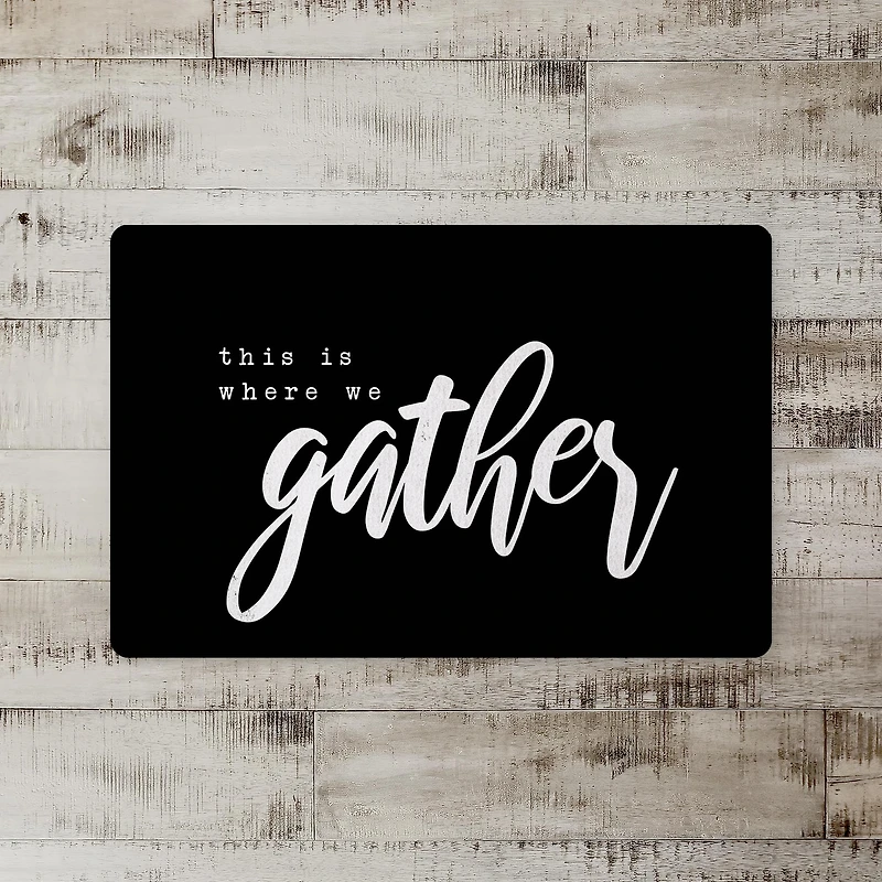 Where We Gather 18" x 27" Floor Mat
