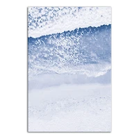 Aerial Beach Shore Canvas Wall Art