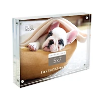 Expressions™ Clear Acrylic Block Frame by Studio Décor