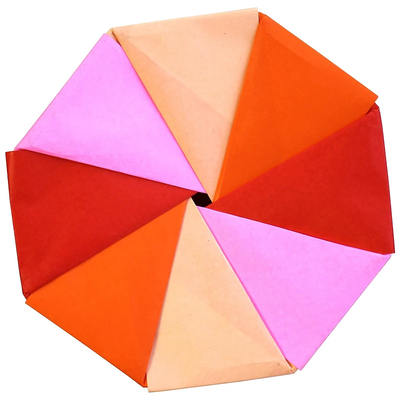 Yasutomo® 6.75" Mixed Solids Origami Paper, 100 Sheets