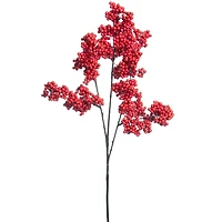 28.75" Dark Red Berry Stem by Ashland®