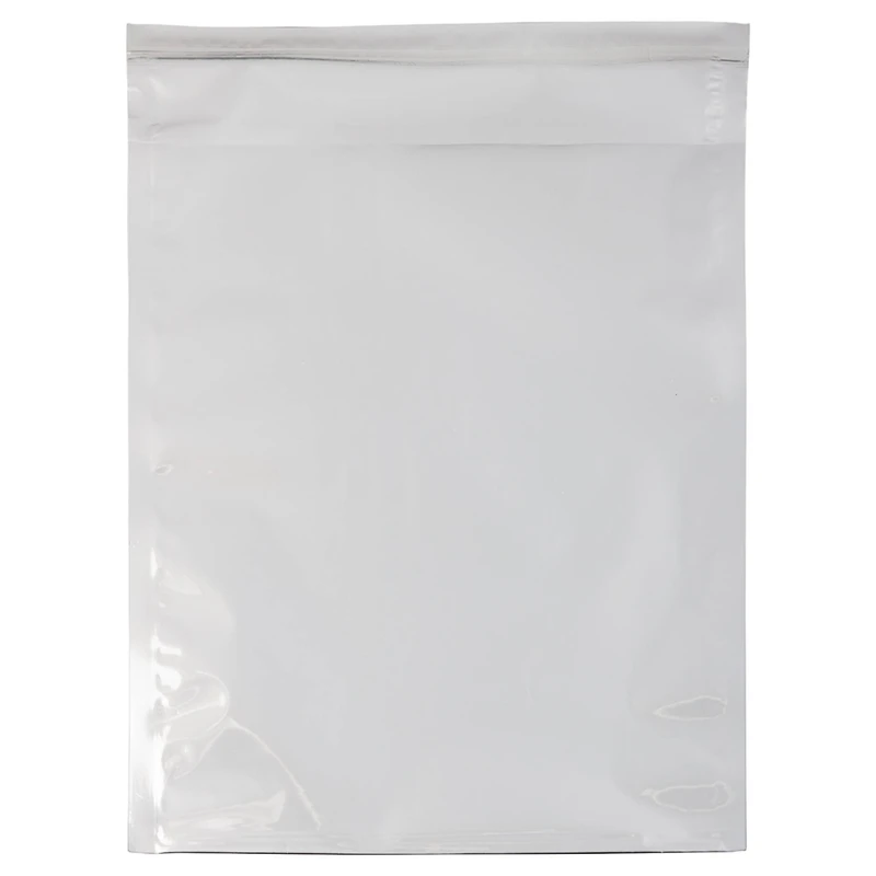 JAM Paper 9" x 12" Silver Foil Open End Envelopes with Self Adhesive Closure, 25ct.