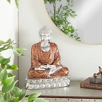 Copper Polystone Eclectic Sculpture, 16" x 12" x 9"