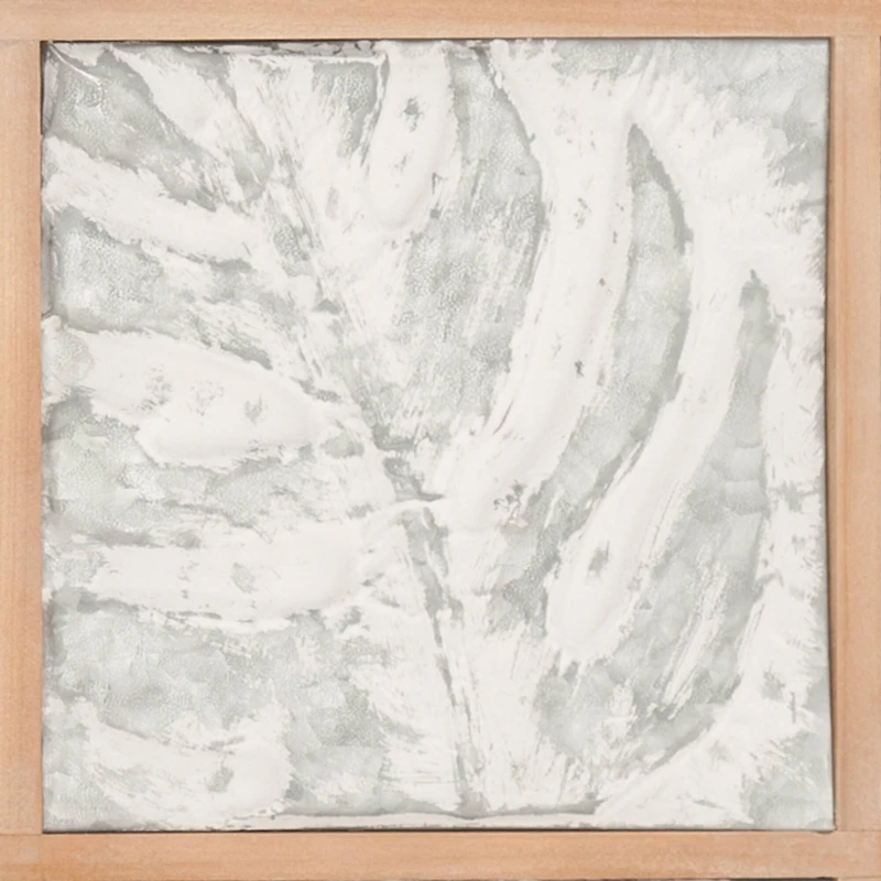 Grey Iron Farmhouse Wall Art, 32" x 43" x 1"