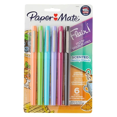 Paper Mate® Flair!® Scented Sunday Brunch™ Felt Tip Pen Set