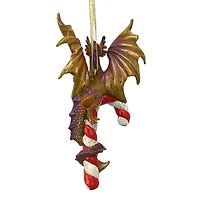 Design Toscano Cane and Abel the Dragon 2017 Ornament