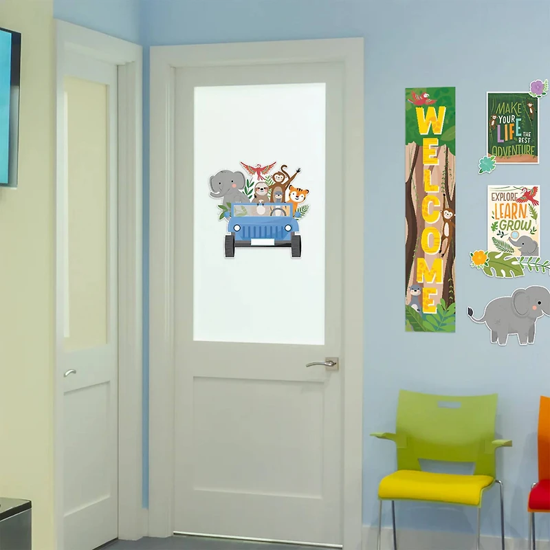 Creative Teaching Press® 8" x 39" Jungle Friends Welcome Banner, Pack of 3