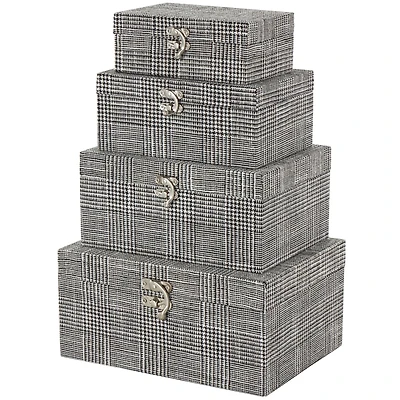 Fabric Decorative Storage Box Set