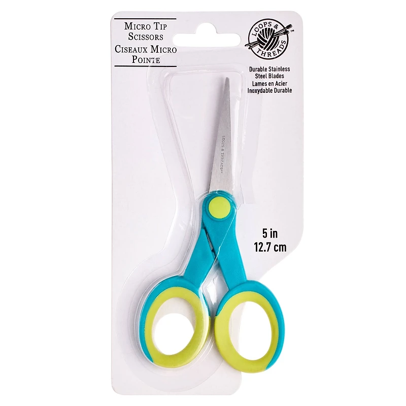 5" Micro Tip Scissors by Loops & Threads®