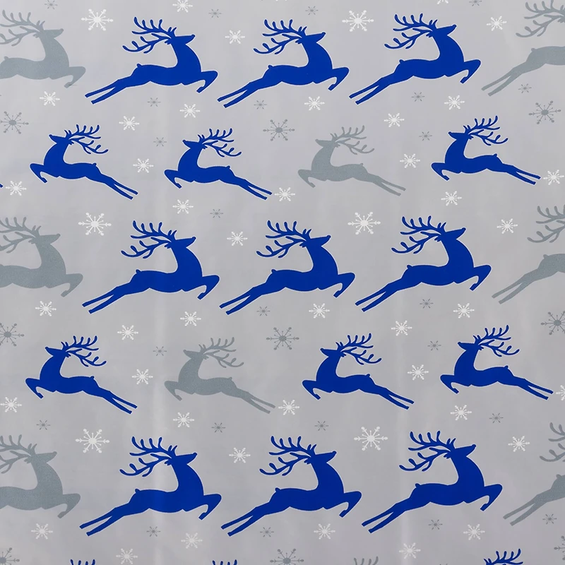 JAM Paper Hopping Reindeer Gift Wrap
